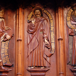 Bas-relief from the Geneva Cathedral