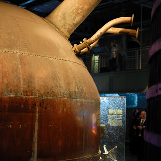 Industrial Terrain Inspiration: A Dome with Pipes in a Brewery