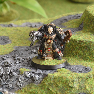 This hill is mine! -- Space Marine Chaplain