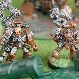 2nd and 1st edition space marine techmarines